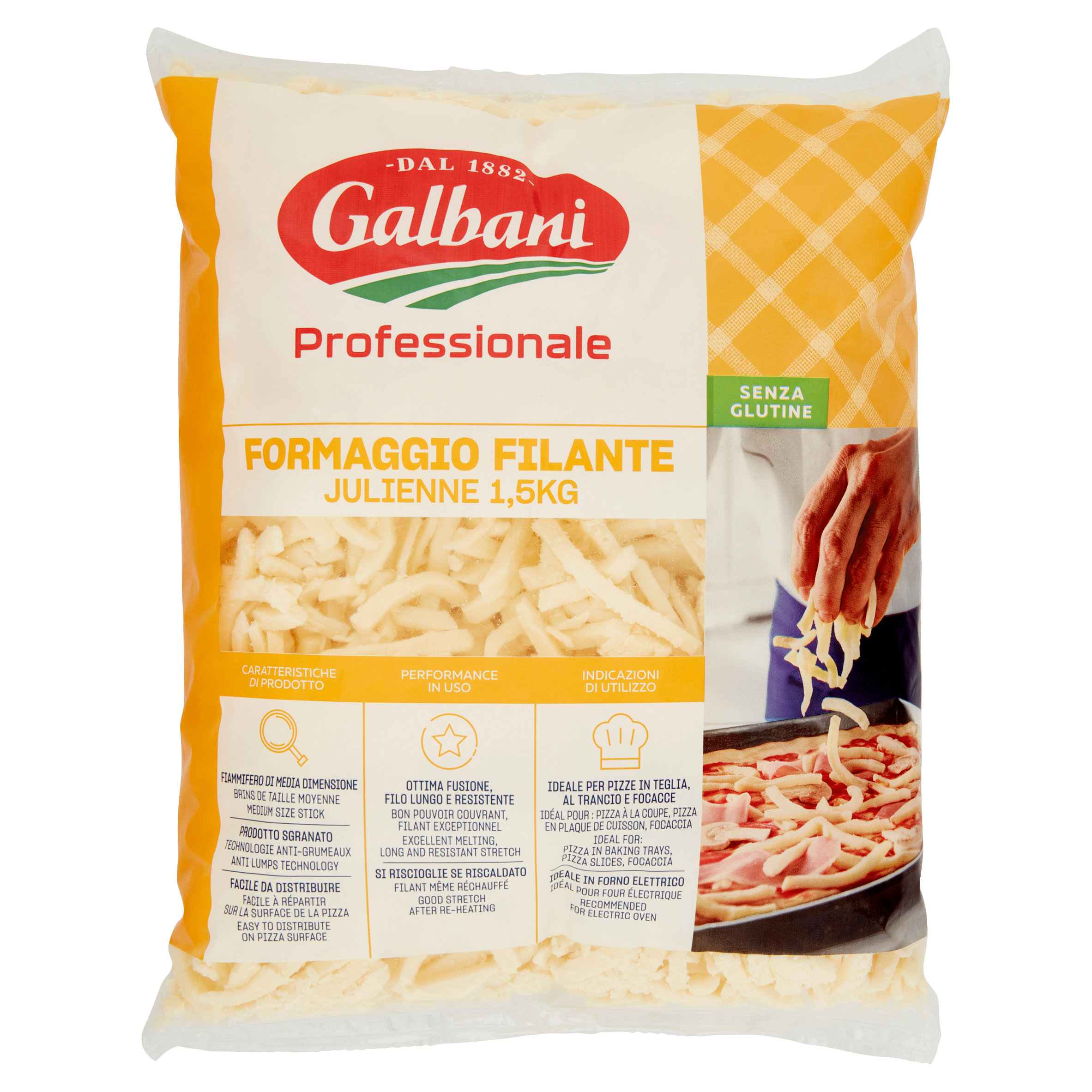 Mozzarella per Pizza Senza Lattosio - Galbani